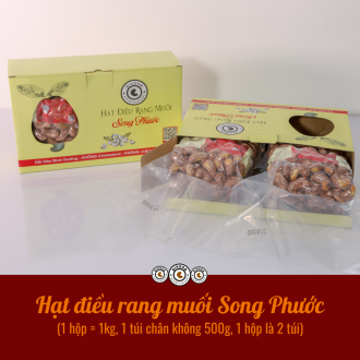 Hạt điều rang muối Song Phước Hạt điều rang muối Song Phước