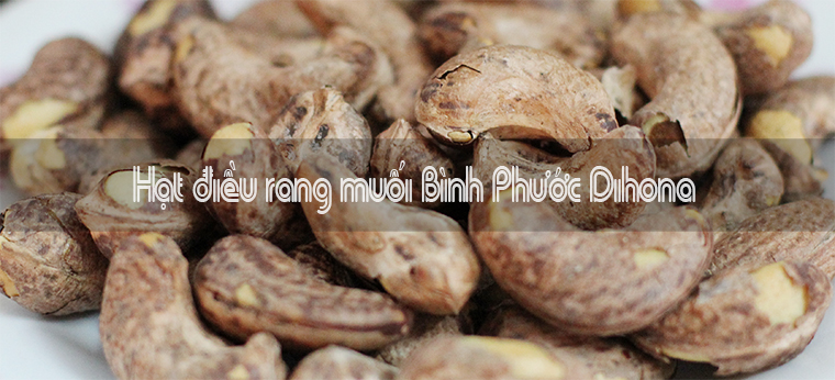 Hạt điều rang muối Bình Phước Dihona