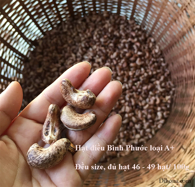 Hạt điều giá bao nhiêu Hạt điều giá bao nhiêu